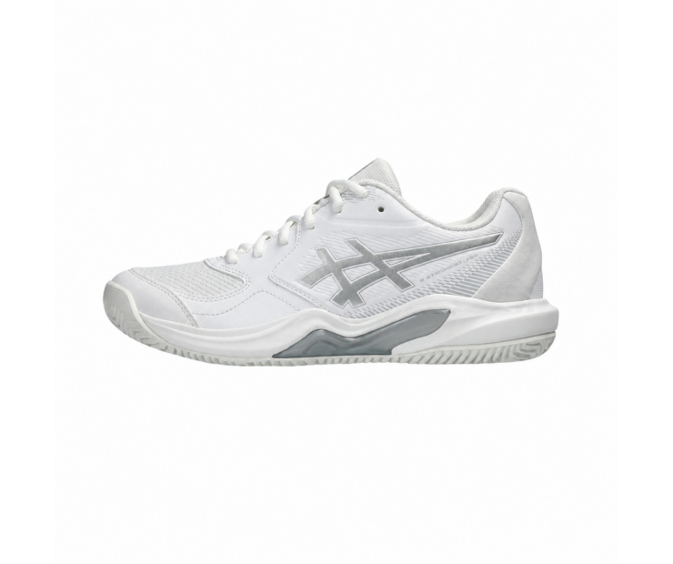 Женские Кроссовки Asics Gel-Dedicate 9 White/Pure Silver Clay Tennis 