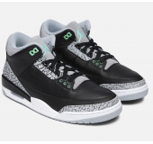 Кроссовки Air Jordan 3 Retro Green Glow 