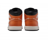 Кроссовки Air Jordan 1 Mid Black Toe Orange Кроссовки Air Jordan 1 Mid Black Toe Orange