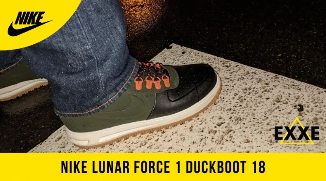  КРОССОВКИ NIKE LUNAR FORCE 1 DUCKBOOT 18 обзор модели